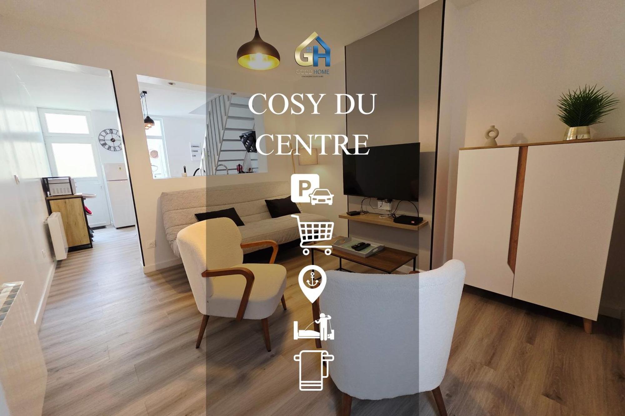 Le Cosy Du Centre - Proche Plage Et Port グラン・フォール・フィリップ エクステリア 写真
